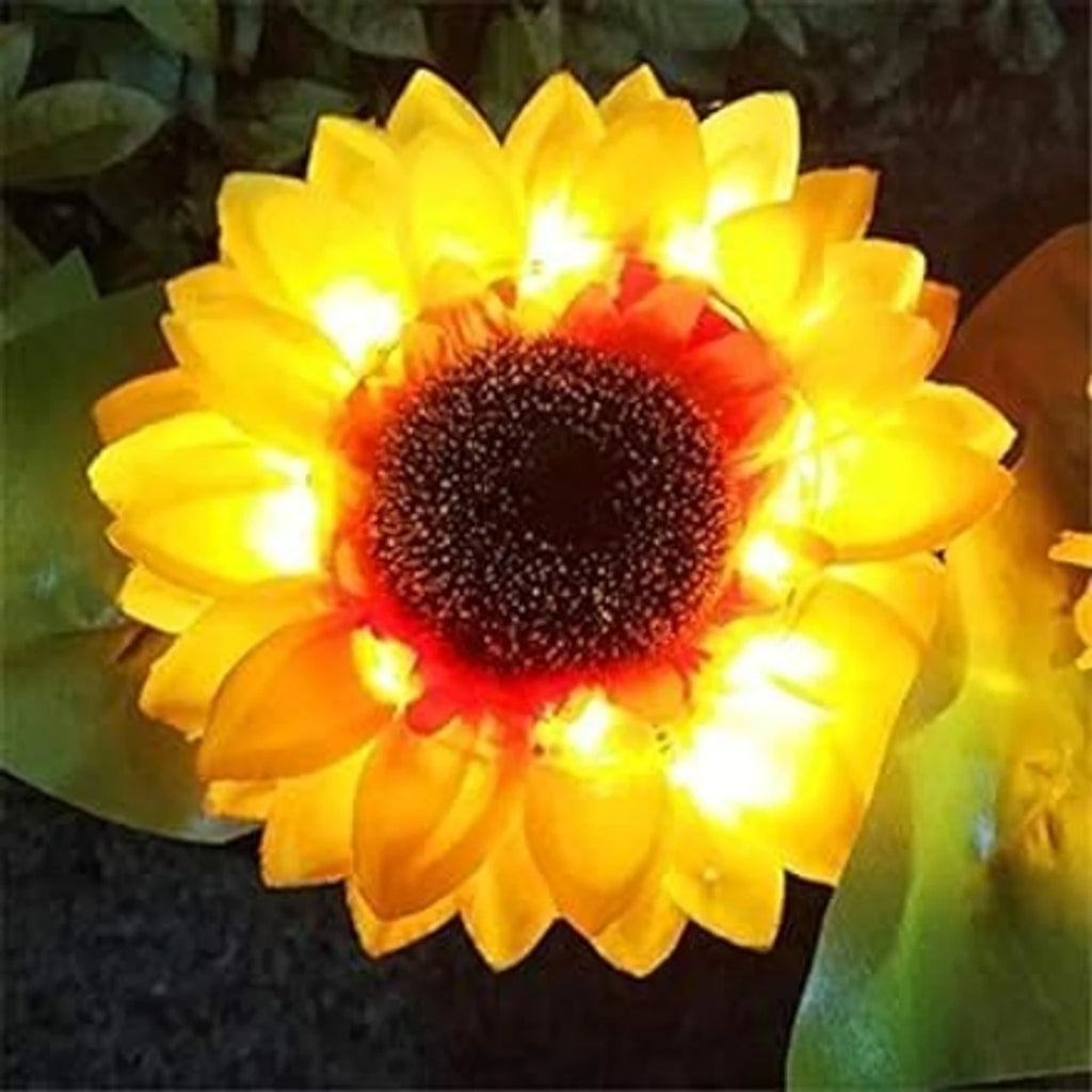 Solar Sunflower Light