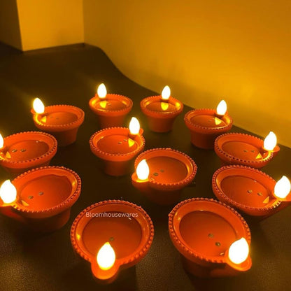 ✨ LED Light Water Sensor Diyas™  (Pack of 18)