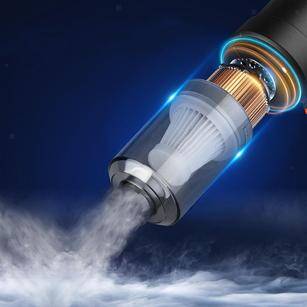 3-in-1 Portable Cordless Car Vacuum Cleaner & Air Blower
