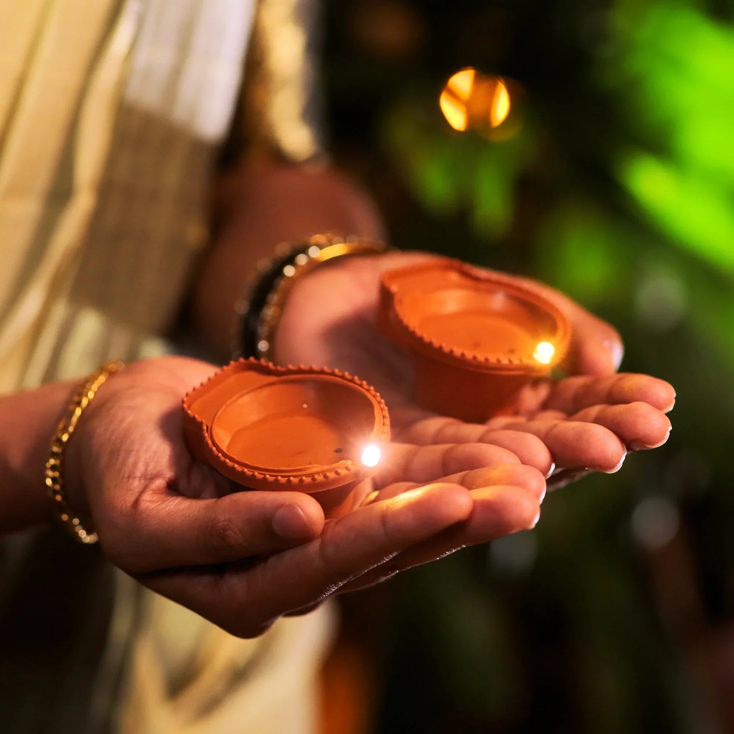✨ LED Light Water Sensor Diyas™  (Pack of 18)